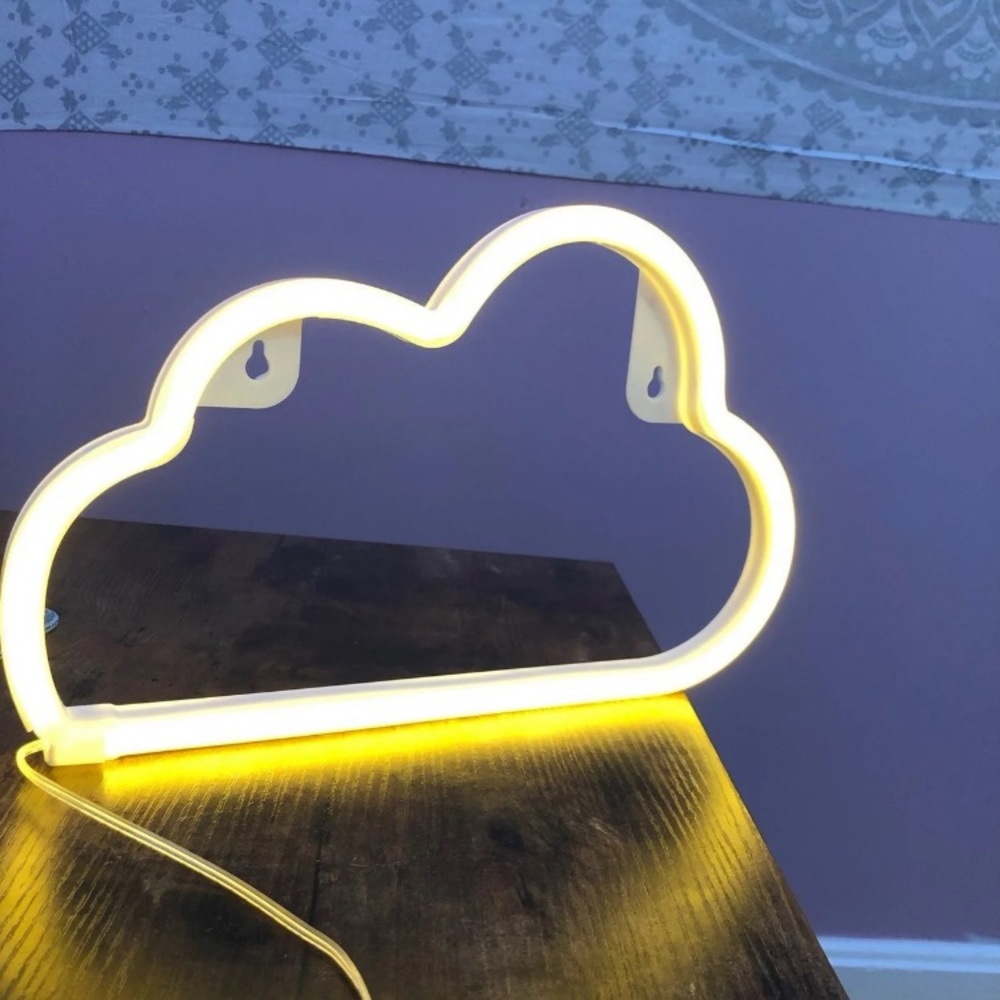 LED Cloud Sign - Picture 2 of 4